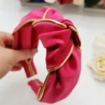 تل گره ای ساتن ابریشمی - تصویر 4