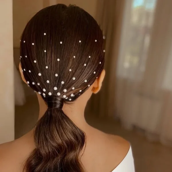 مروارید چسبی مو و میکاپ(پک دوتایی)